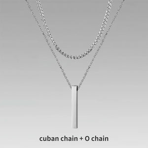 Jewelry Men Boy Gift Chain Crystal Necklace