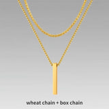 Jewelry Men Boy Gift Chain Crystal Necklace