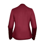 Plus Size Women's Solid Color Double Breasted Long Sleeve Top - Button Cuff Casual & Office Wear