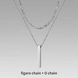 Jewelry Men Boy Gift Chain Crystal Necklace