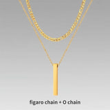 Jewelry Men Boy Gift Chain Crystal Necklace